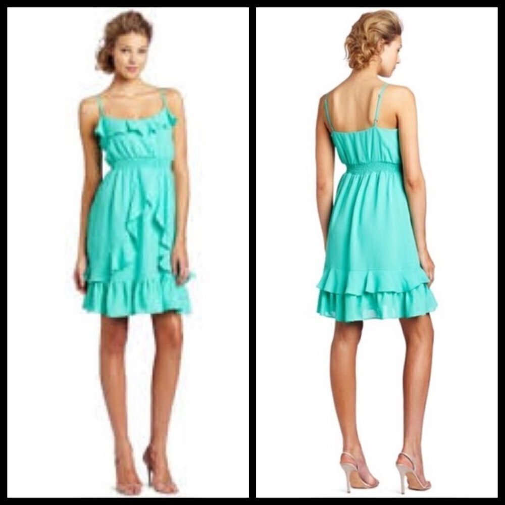💕MAX & CLEO💕 Feminine Ruffle Dress